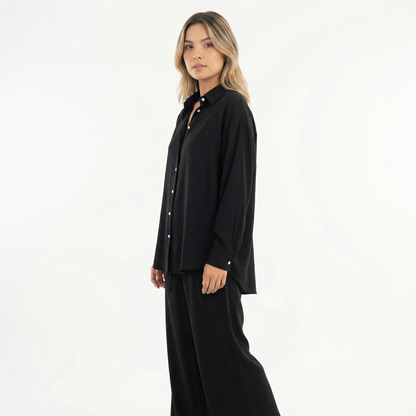 Conjunto Mujer de Lino Elegante Ajuste Moderno