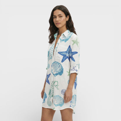 Vestido Camisero Mujer Largo con Botones - Mavetta