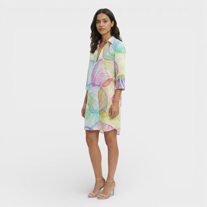 Vestido Camisero Mujer Largo con Botones