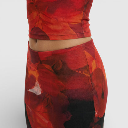 Conjunto Mujer Dos Piezas Algodón Estampado Tie-Dye