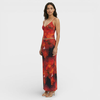 Conjunto Mujer Dos Piezas Algodón Estampado Tie-Dye
