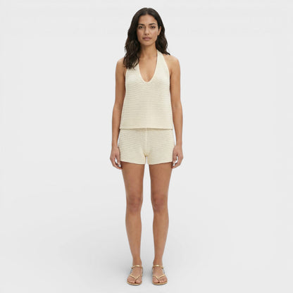 Conjunto Mujer de Punto y Shorts - Mavetta
