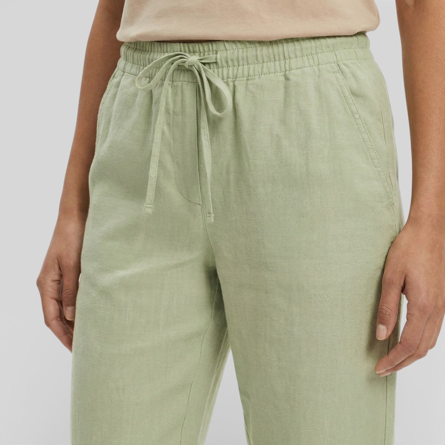Pantalones Mujer Algodón Cintura Elástica Cómodos