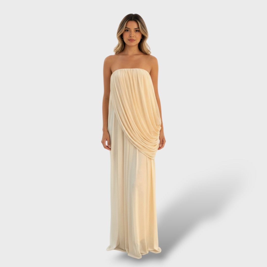Vestido largo Mujer sin espalda elegante - Mavetta