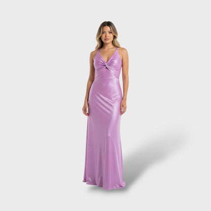 Vestido maxi mujer sin mangas fiesta elegante