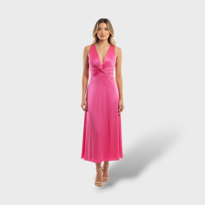 Vestido maxi mujer sin mangas fiesta elegante