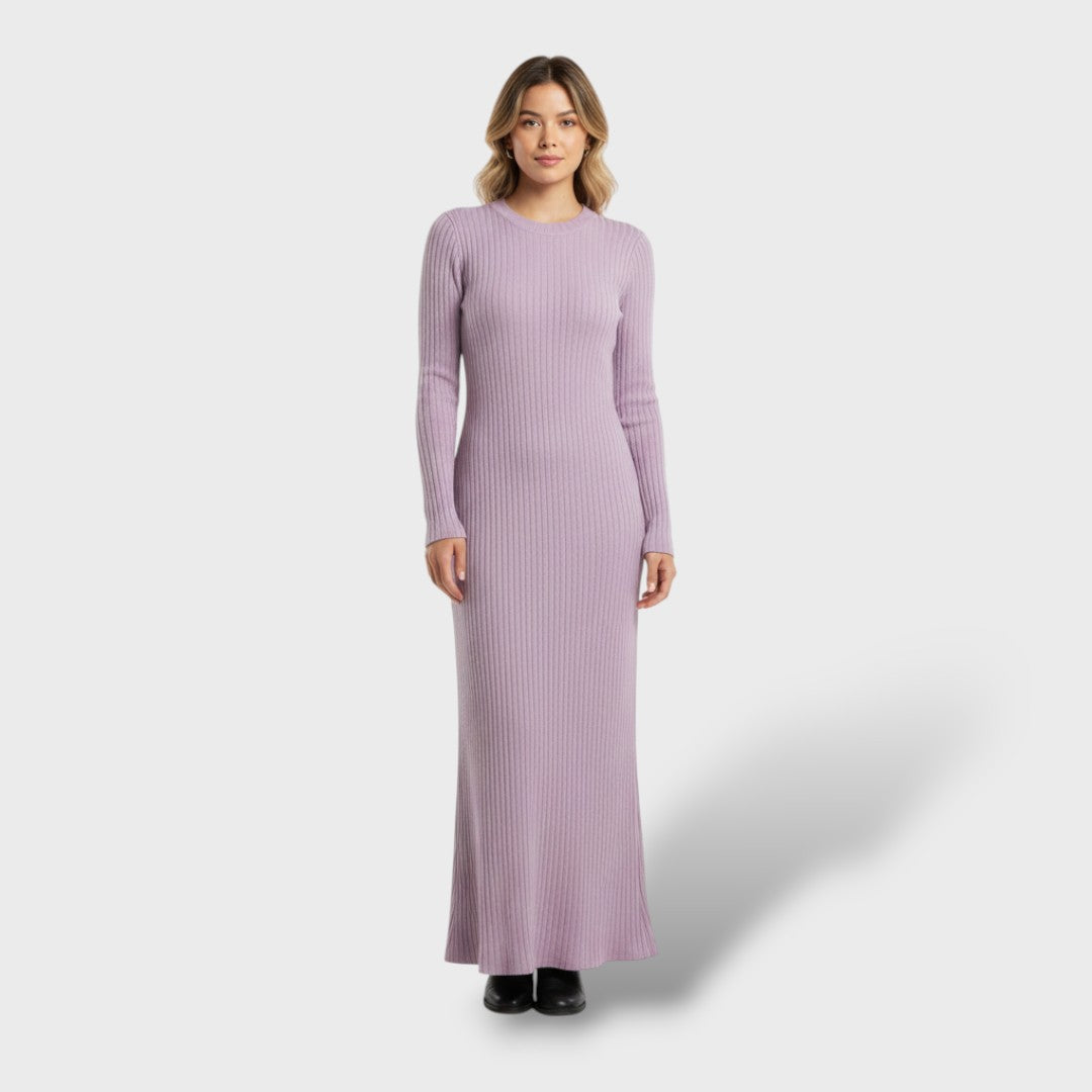 Vestido Largo Mujer de Lana Merino - Mavetta