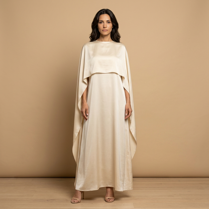 Vestido Largo Mujer Elegante Corte Recto - Mavetta