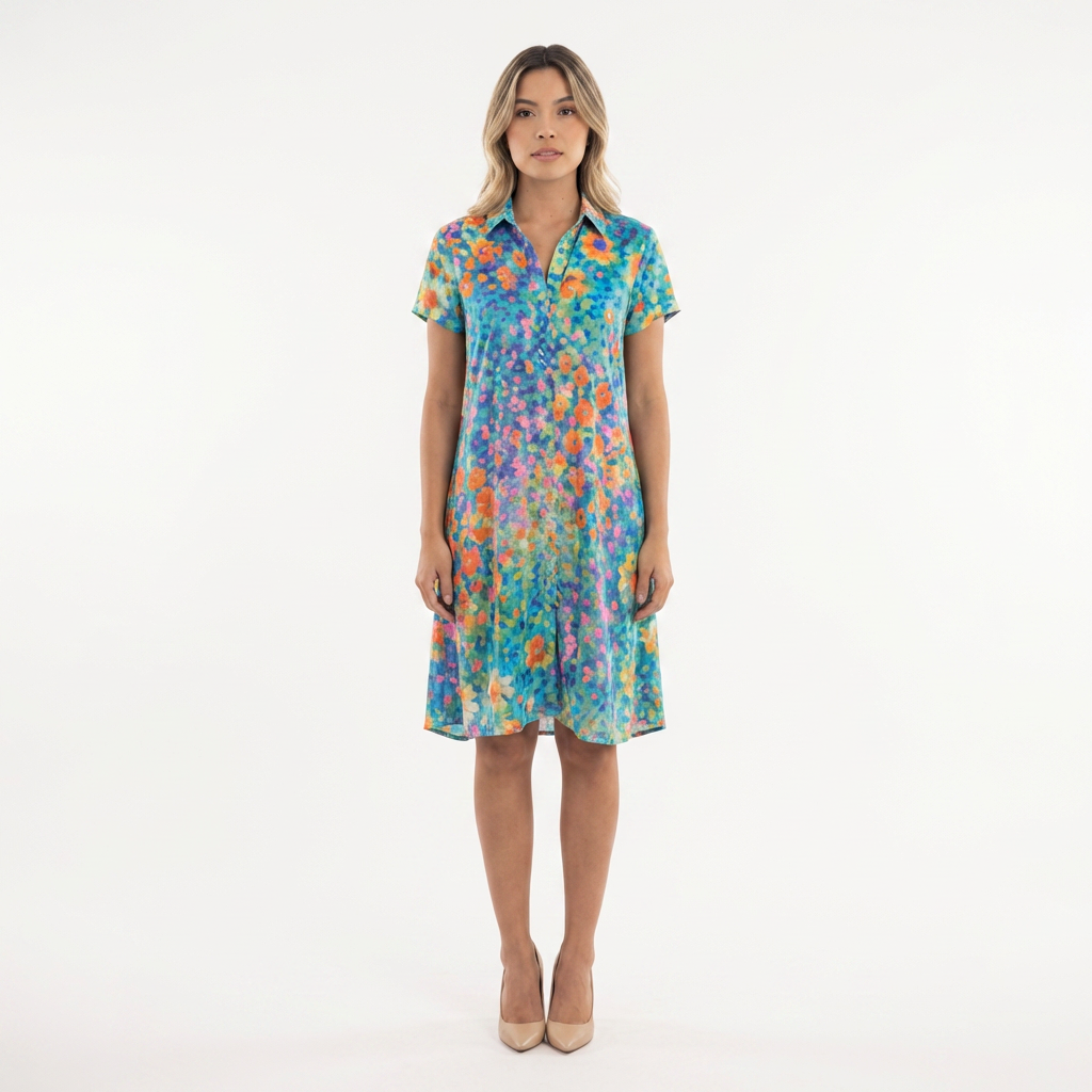 Vestido midi mujer estilo boho chic verano - Mavetta