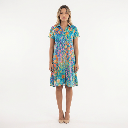 Vestido midi mujer estilo boho chic verano - Mavetta