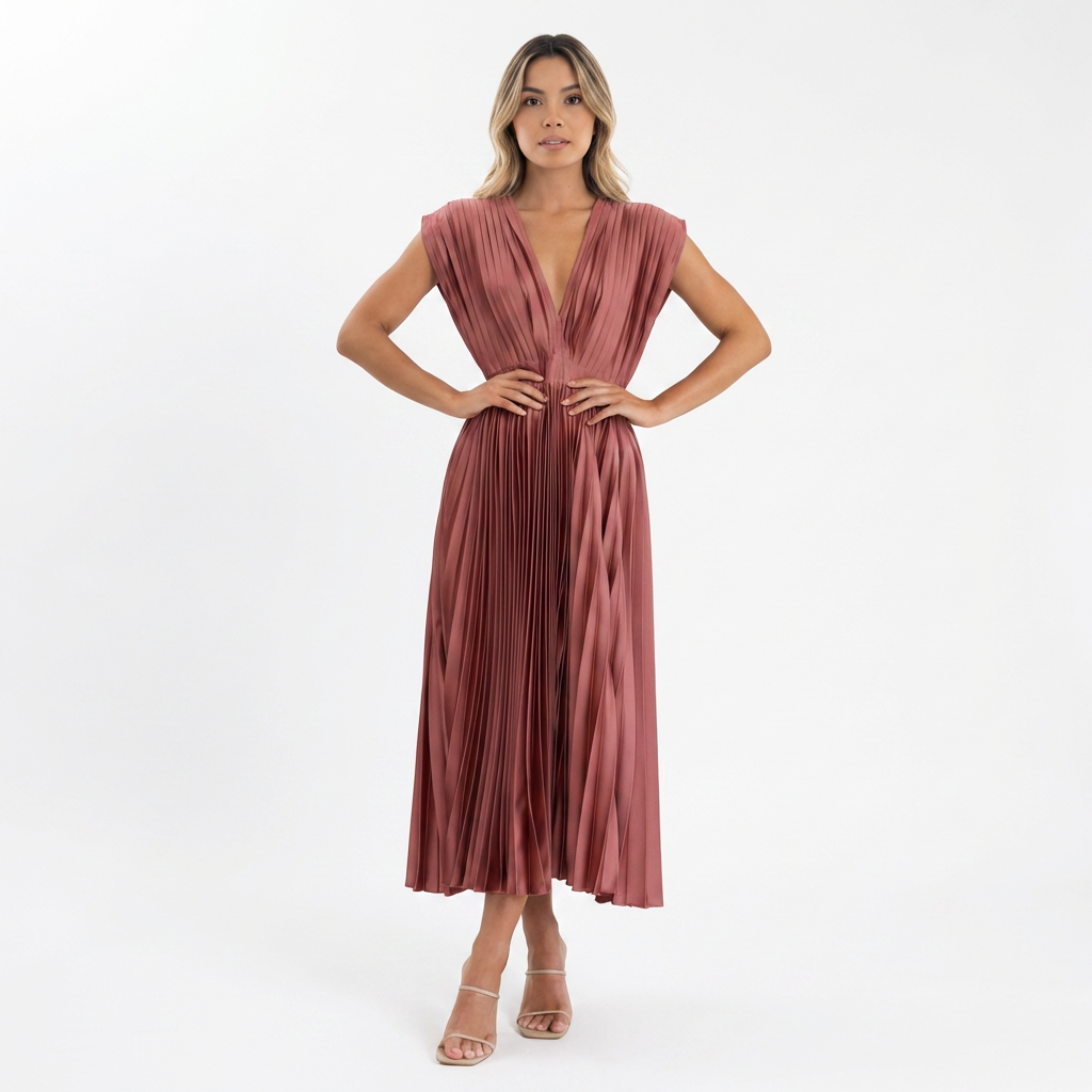 Vestido largo mujer de gala elegante - Mavetta
