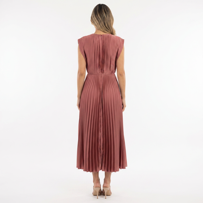 Vestido largo mujer de gala elegante