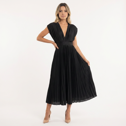 Vestido largo mujer de gala elegante