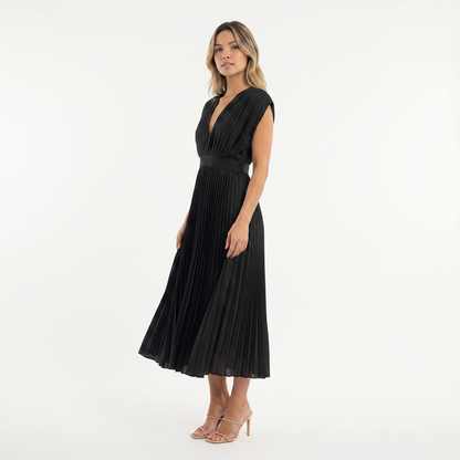 Vestido largo mujer de gala elegante