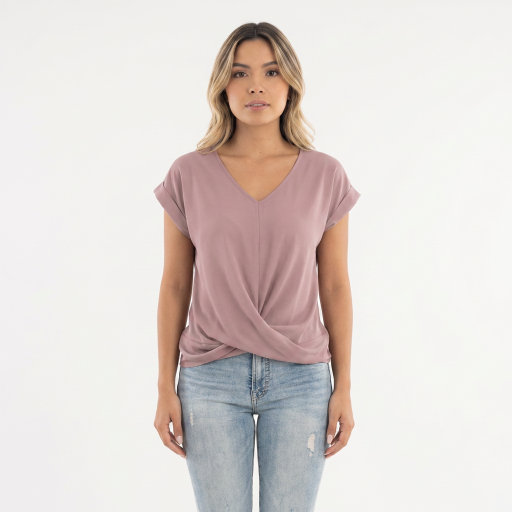 Blusa mujer escote corazón casual - Mavetta