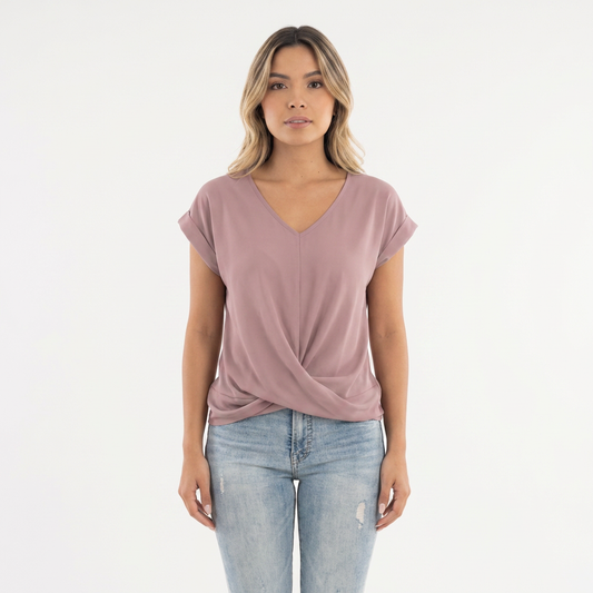 Blusa mujer escote corazón casual - Mavetta