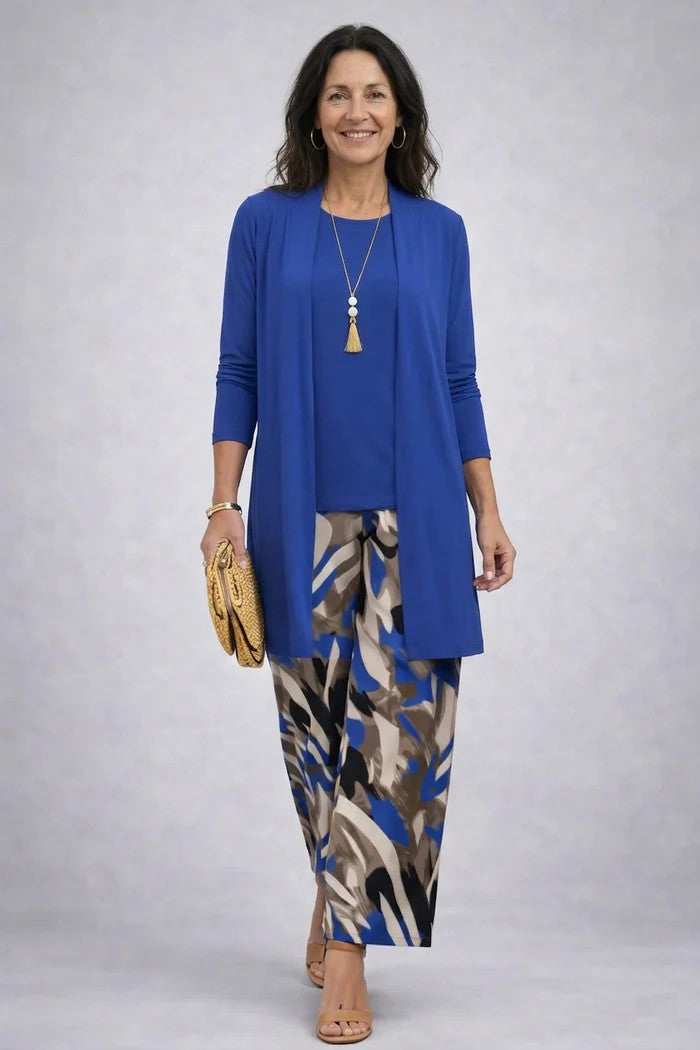 Conjunto Mujer de Tres Piezas Ajuste Clasico