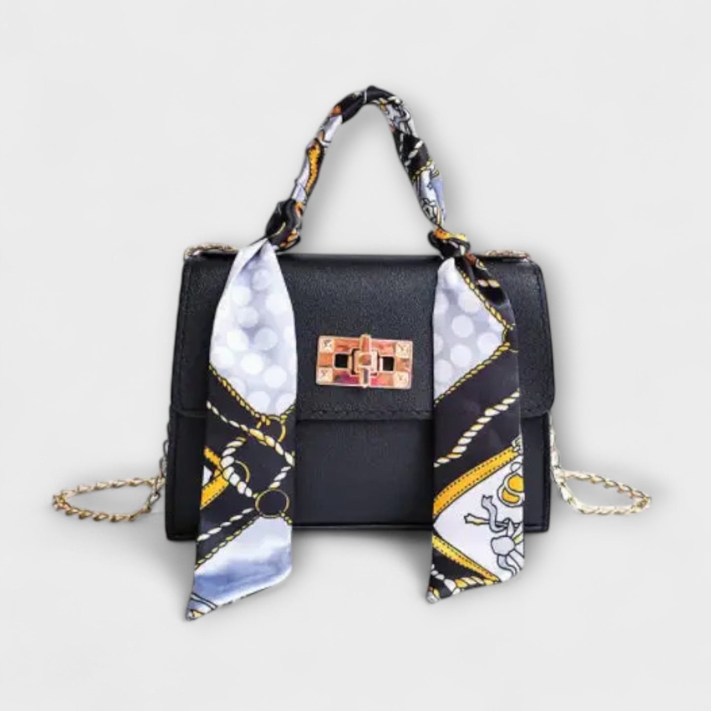 Bolso Mujer Elegante con Cadena Estilo Refinado