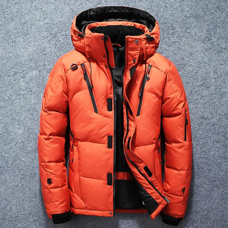 Parka Mujer de Plumón Cálido Invierno Ajuste Confortable