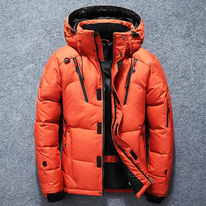 Parka Mujer de Plumón Cálido Invierno Ajuste Confortable