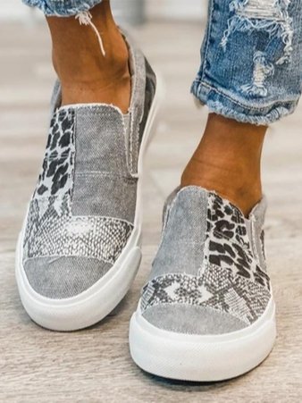 Zapatillas Mujer sin Cordones Diseño con Parches - Mavetta