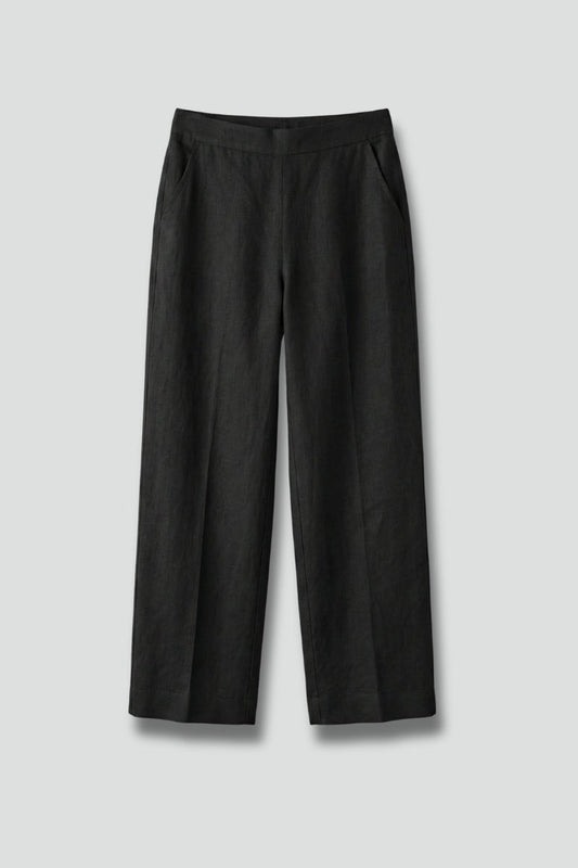 Pantalón Palazzo Mujer Cintura Elástica Bolsillos - Mavetta