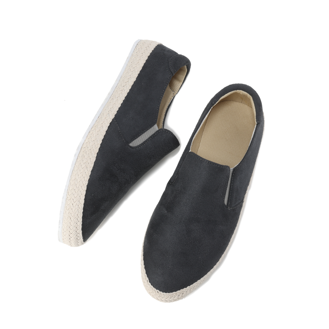 Mocasines Hombre Sin Cordones Suela Esparto