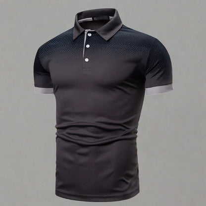 Polo hombre Algodón Ajuste Moderno efecto degradado