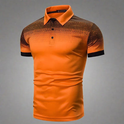 Polo hombre Algodón Ajuste Moderno efecto degradado - Mavetta