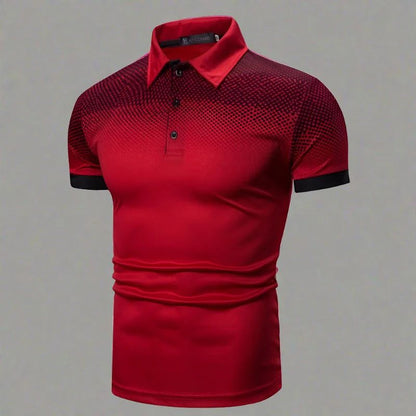 Polo hombre Algodón Ajuste Moderno efecto degradado