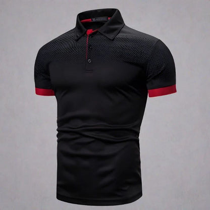 Polo hombre Algodón Ajuste Moderno efecto degradado