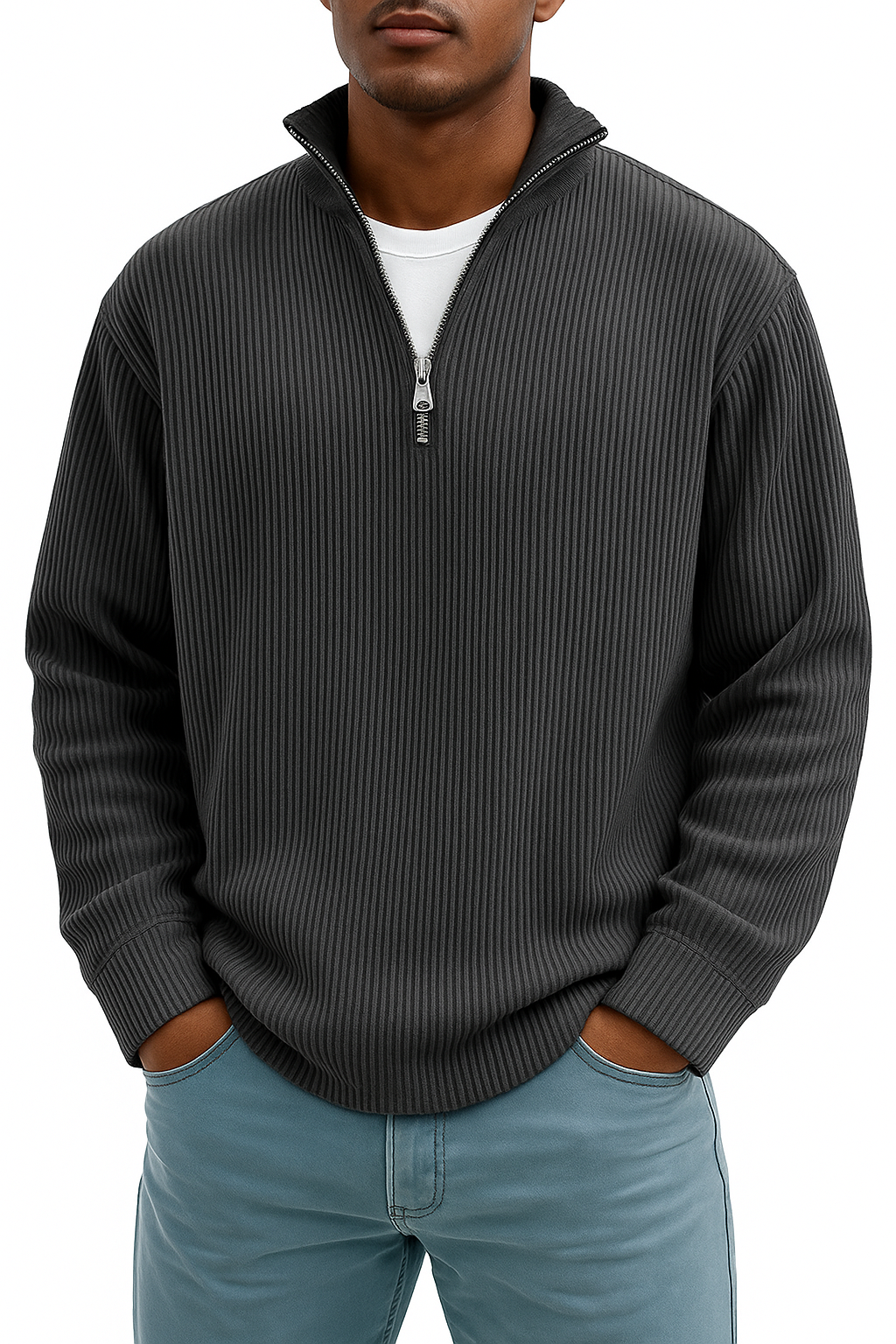 Suéter Hombre Casual Ajuste Regular