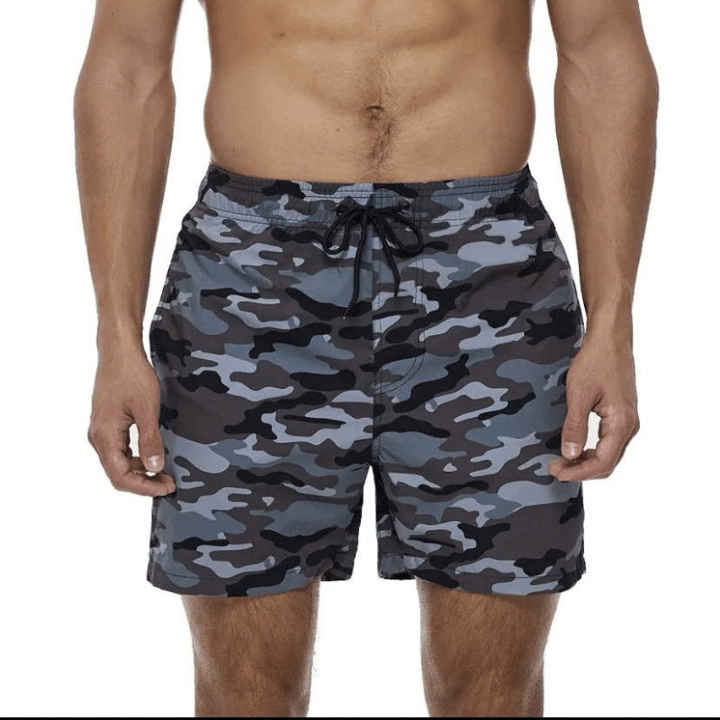 Bañador Corto Hombre Estampado Ajuste Regular
