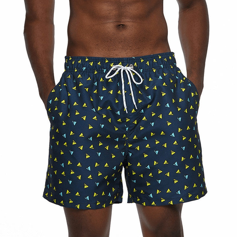 Bañador Corto Hombre Estampado Ajuste Regular