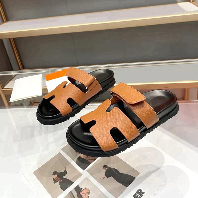 Sandalias Gladiadoras Mujer con Cierre de Velcro Ajustable