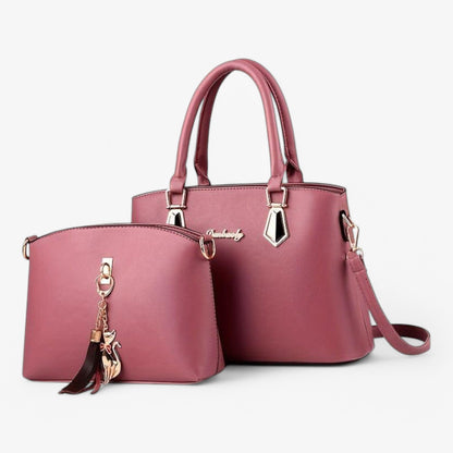 Set Bolsos Mujer de Polipiel Estilo Elegante