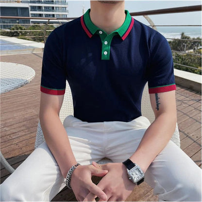 Polo Hombre Casual Algodón Diseño Moderno