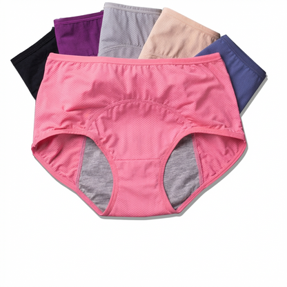 Bragas Mujer de Algodón Transpirables sin Costuras Control Humedad