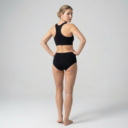 Bragas Mujer de Algodón Transpirables sin Costuras Control Humedad