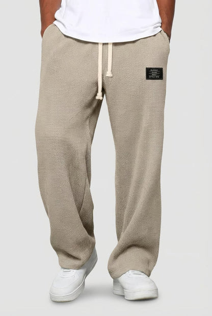 Pantalones Hombre Anchos Comfortfit Elasticos