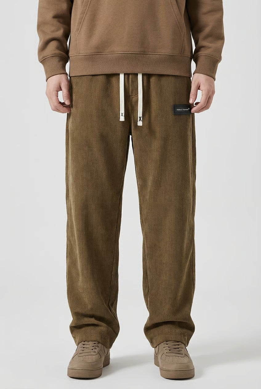 Pantalones Hombre de Pana Ajuste ComfortFit
