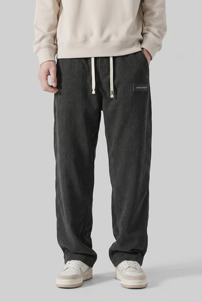 Pantalones Hombre de Pana Ajuste ComfortFit