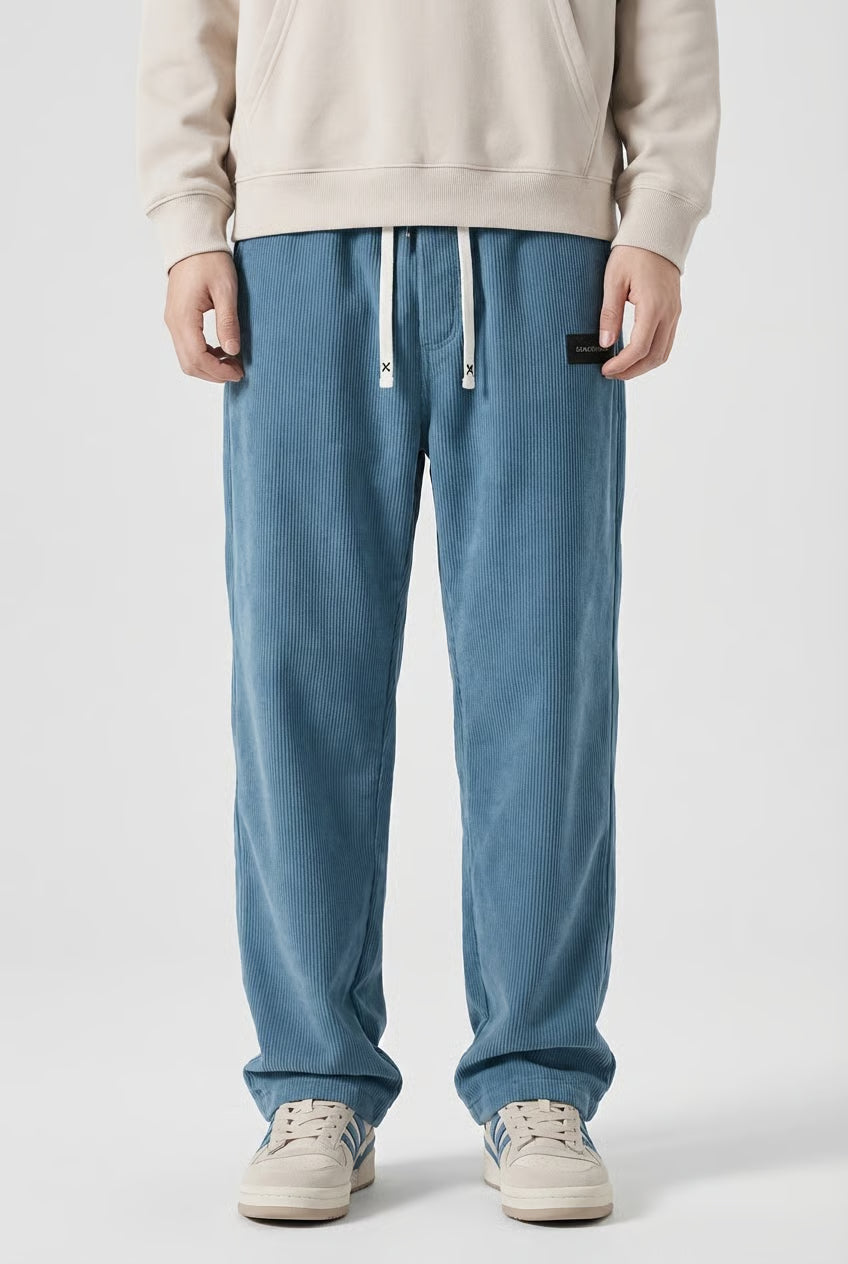 Pantalones Hombre de Pana Ajuste ComfortFit