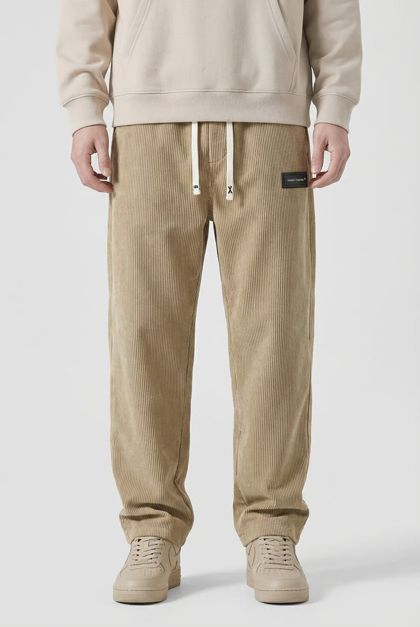 Pantalones Hombre de Pana Ajuste ComfortFit