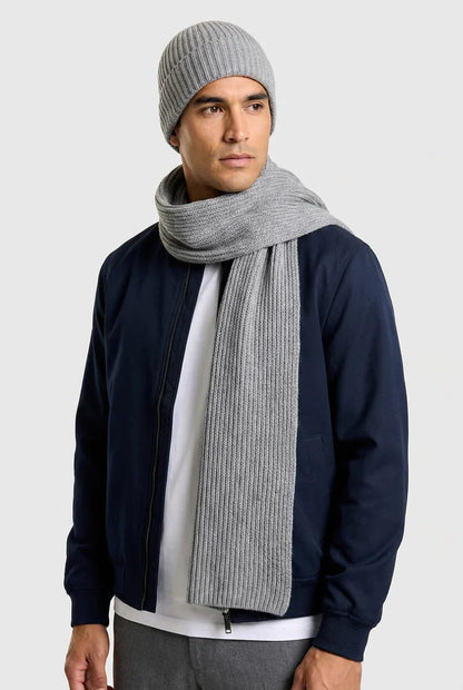 Bufanda Unisex Clásica Tejida