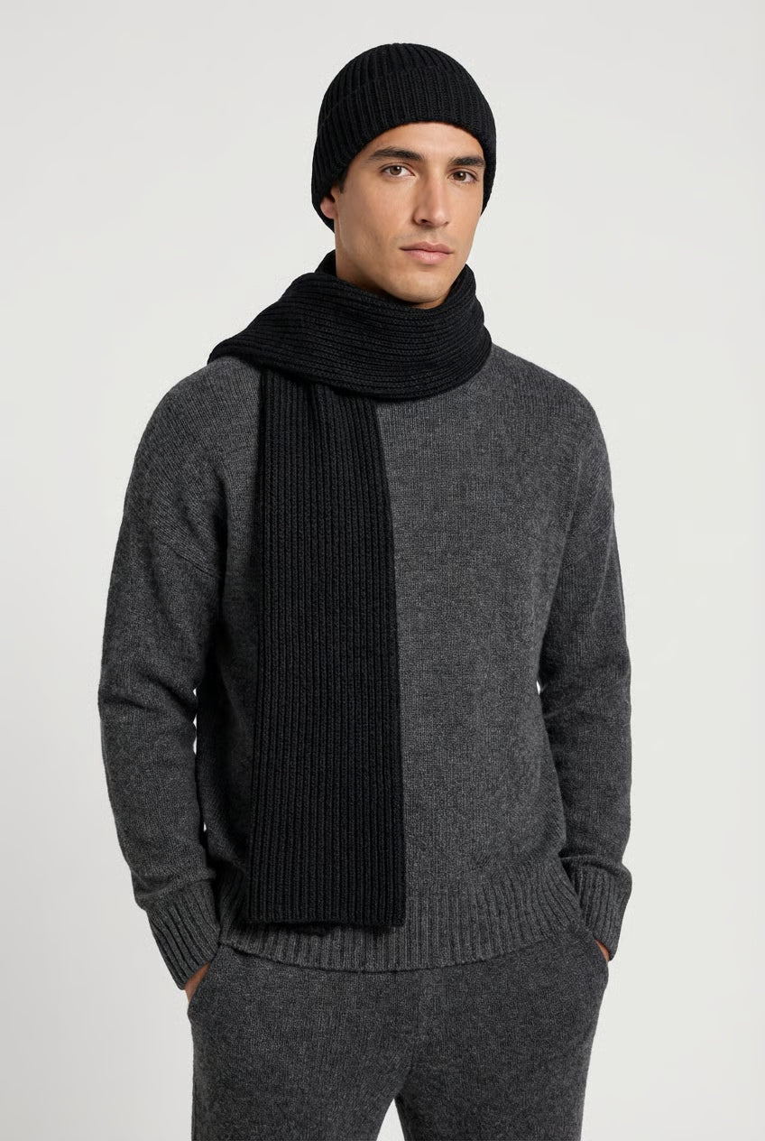 Bufanda Unisex Clásica Tejida