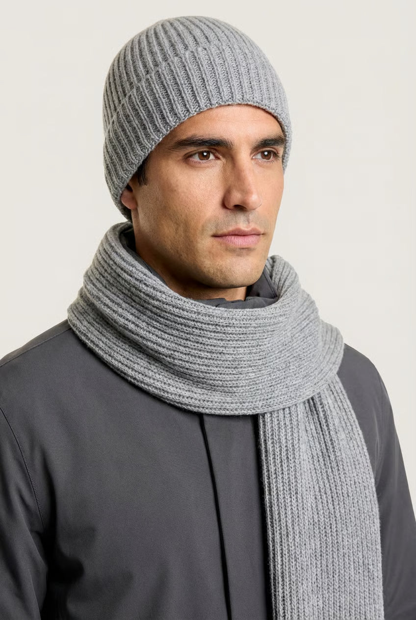 Bufanda Unisex de Punto Clásica