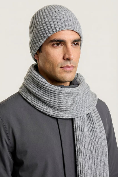 Bufanda Unisex Clásica Tejida
