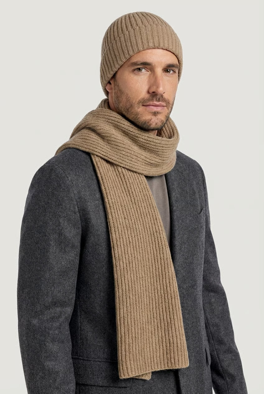 Bufanda Unisex Clásica Tejida