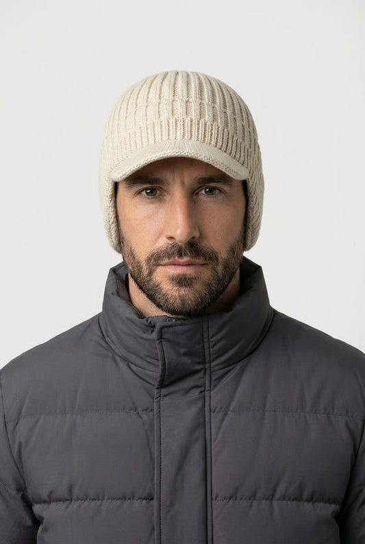 Gorro Unisex de Lana y Acrilico Ajuste Elasticado - Mavetta